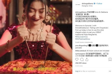 dolce gabbana advertisement food sharing|dolce and gabbana scandal.